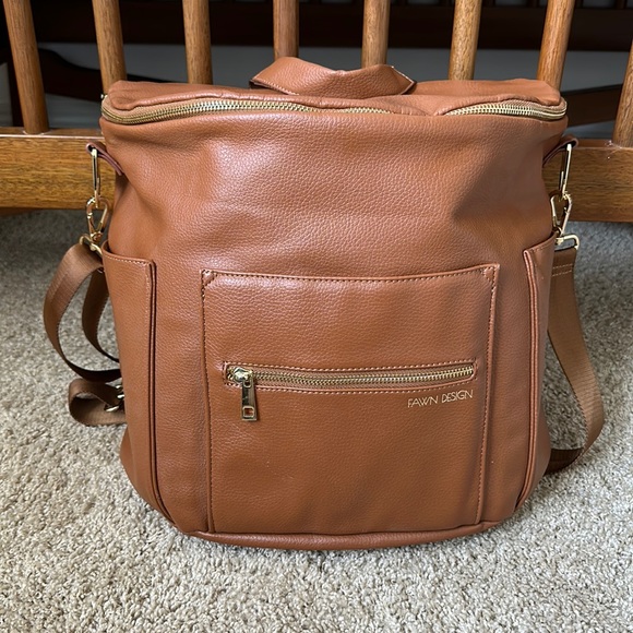 Fawn design diaper bag